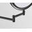 Afraz Taylor Reversible 5X Magnifying Wall Mirror - Chrome-71219237