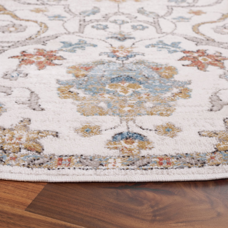 Kereb Performance Oriental Rug, Round 6'7"
