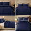 Microfiber Striped Duvet Cover Set-125374649