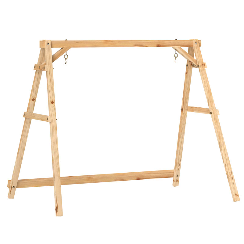 Support de balançoire de porche, structure robuste, support de chaise suspendue seulement, capacité de charge de 350 kg, pour jardin, terrasse, pelouse, aire de jeux