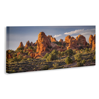 Art mural sur toile Pointed Canyon Buttes par Marty Hulsebos