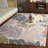 Jardin 402 Hand Tufted Wool/Cotton Floral Rug in Ivory/Gray-107495161