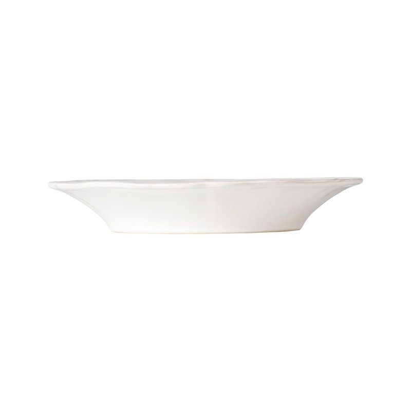 Alentejo Stoneware Pasta Plate, Cloud White
