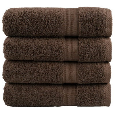 Premium Hand Towels SOLUND 4Pcs 50X100cm 600Gsm