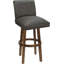 Tabouret de comptoir pivotant en bois - siège d'une hauteur de 26 po-1022867856-1031849059