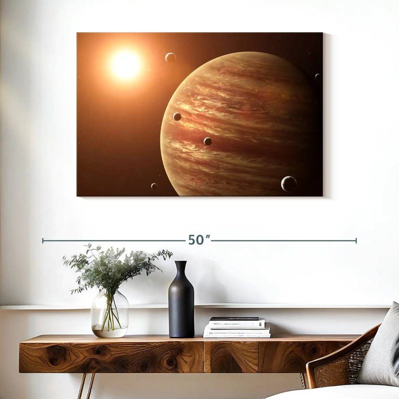 Oberle Sunny Jupiter, 26" H x 39" W