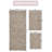 Schoenberger 100% Cotton Bath Rugs (Set of 3)-1139159611