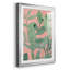 Oiseaux de paradis roses et verts II - reproduction de cadre photo-1507430181-1507430180