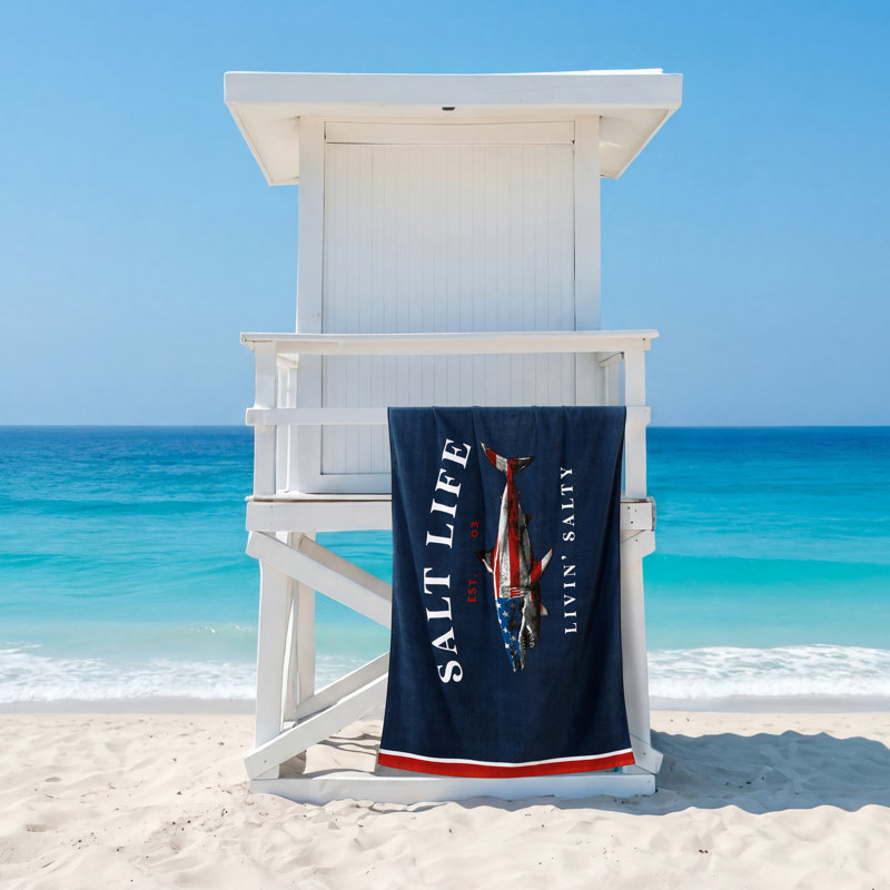 AMERICAN SHARK BEACH TOWEL