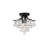 Sonnet Crystal Semi Flush Mount