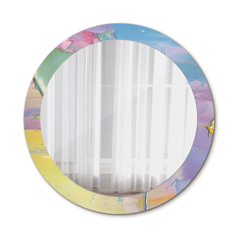 Huldar Glass Flat Wall Mirror