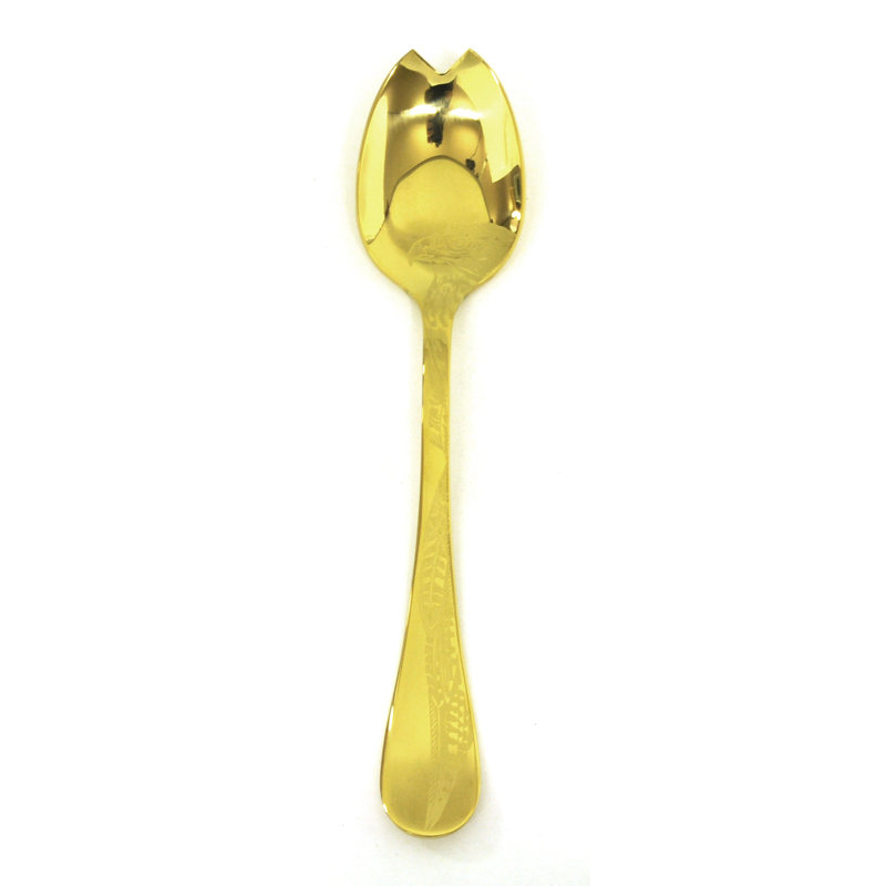 Caccia Stainless Steel Serving Piece, Oro