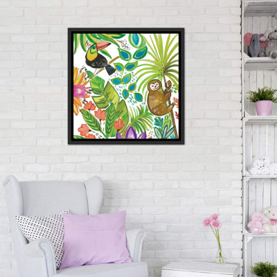Art tropical encadré