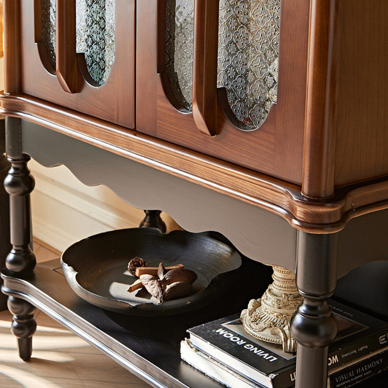 Armoire à vin de style français rétro