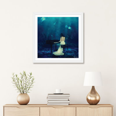 «Under the Surface» par Victoria Obscure - impression d'art graphique