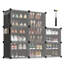 12 Pair Stackable Shoe Storage Cabinet