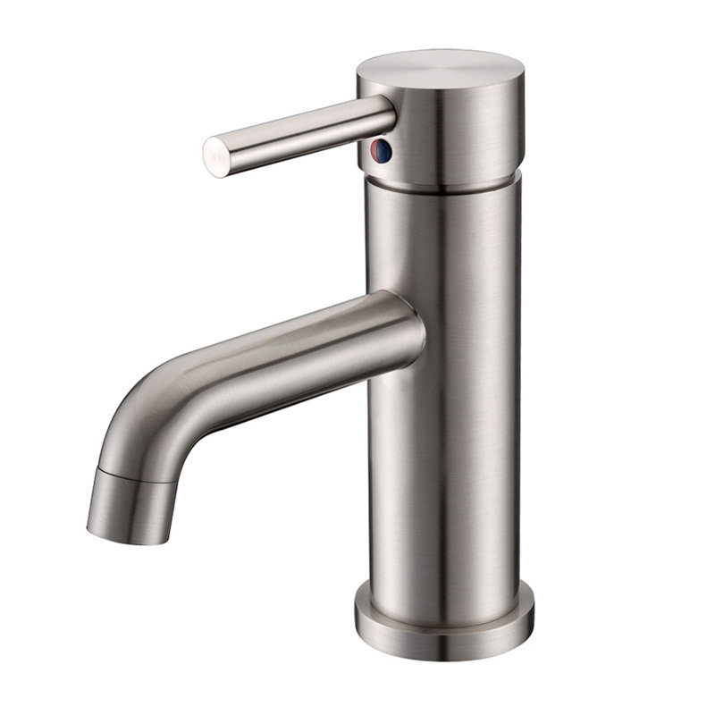 Single-Hole Bathroom Faucet, Brushed Nickel