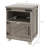 HOMCOM Small Side Table With Storage