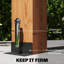Outsunny 3x3 m Wooden Pergola Kit w/Triangle Supports-126044569