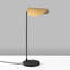 Lampe de table moderne avec corps en métal, finition noire, 11,8 po x 7,1 po x 22,4 po | Plaque de base de 7,1 po de diamètre, câble de 78,7 po avec interrupteur marche / arrêt | Douille E14 (40 W maximum), conception scandinave pour l'éclairage de maison et de bureau-383534532