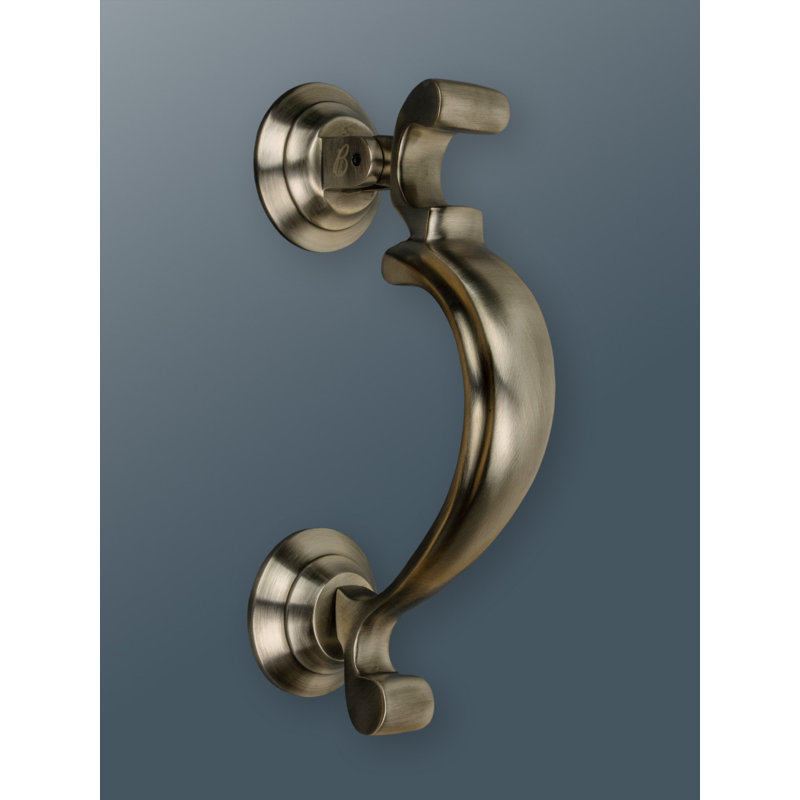 Nickel Doctors Door Knocker, Pewter