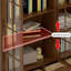 Bibliothèque en bois massif de style américain rétro
