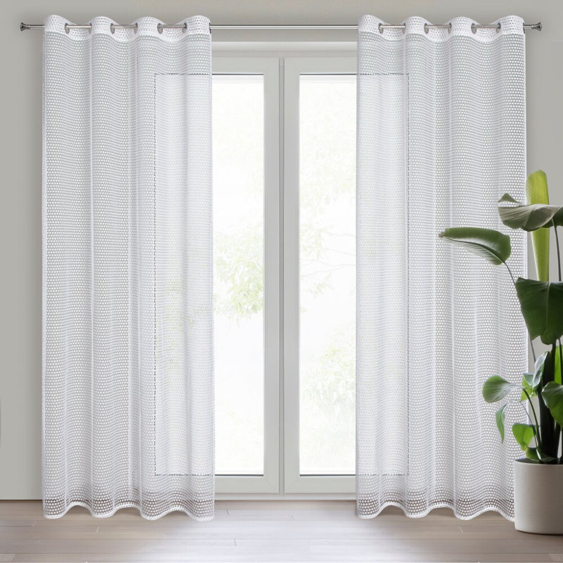 Bryaire Sheer Curtain Single Panel