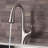 Merlin Stainless Steel Pull Down Single Handle Kitchen Faucet-73641022