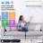 11500 BTU 115V WiFi Enabled Ductless Inverter Mini Split AC & Heating System with Heat Pump & Installation Kit, Cools Up to 750 Sq Ft