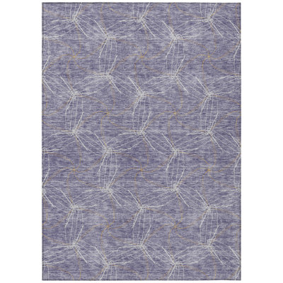 Aquaisha Flatweave Geometric Indoor / Outdoor Rug