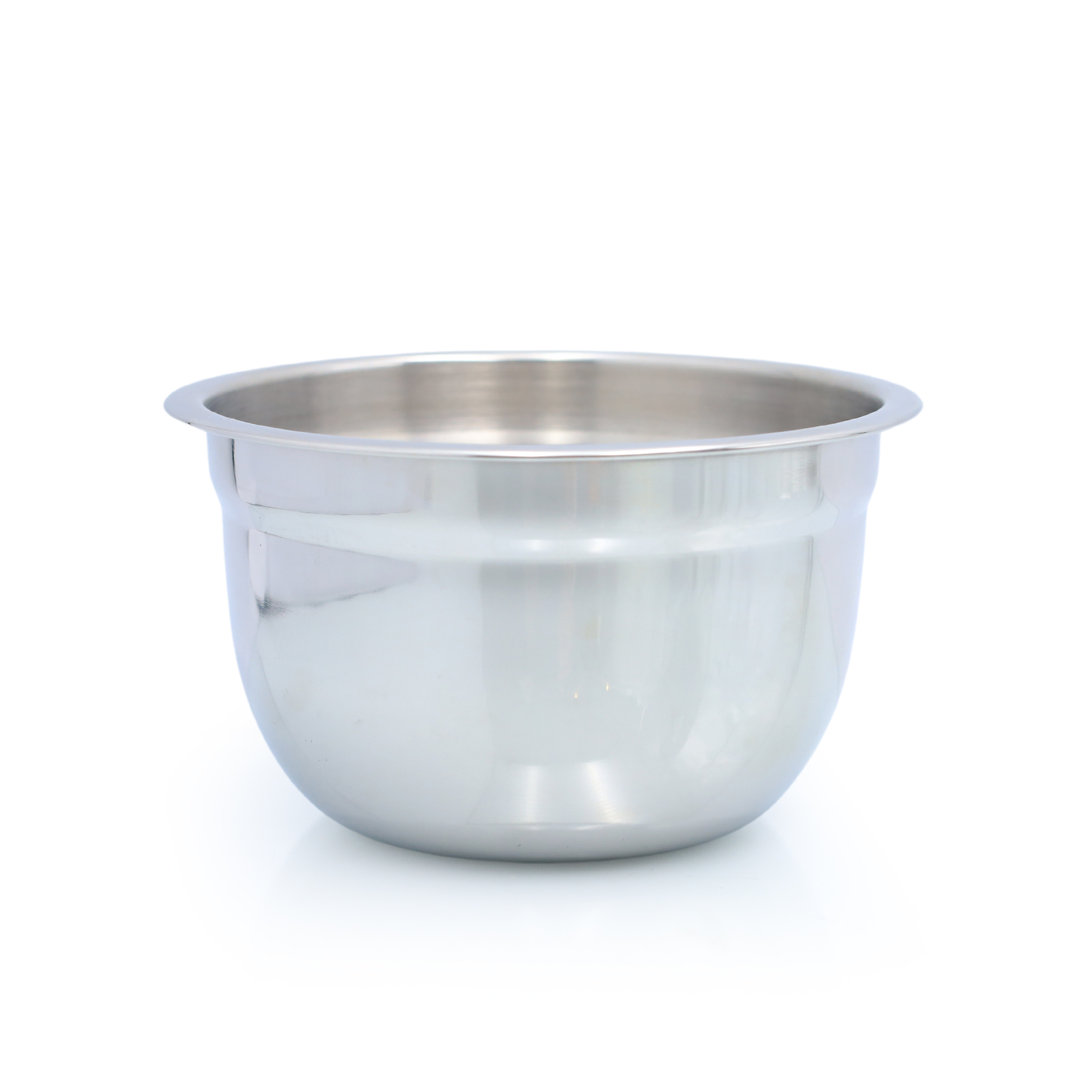 Buckingham Deep Salad Mixing Bowl Stainless Steel for Baking & Food Storage