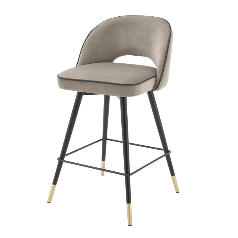 Cliff Barstools, Counter Stool (27” Seat Height), Beige
