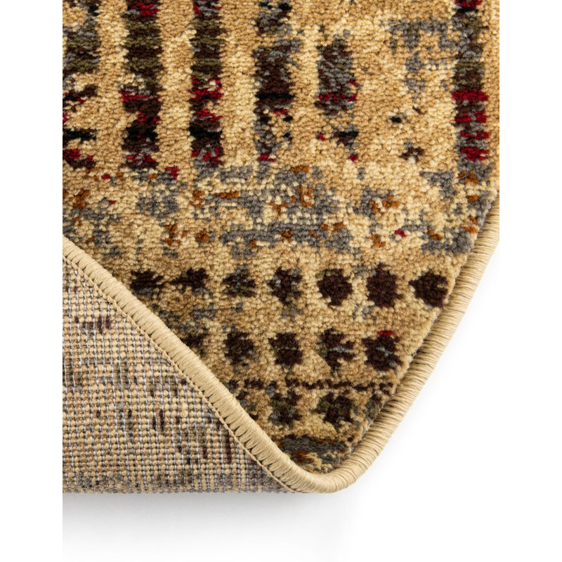 Blakely Geometric Indoor Rug, Round 5'3"