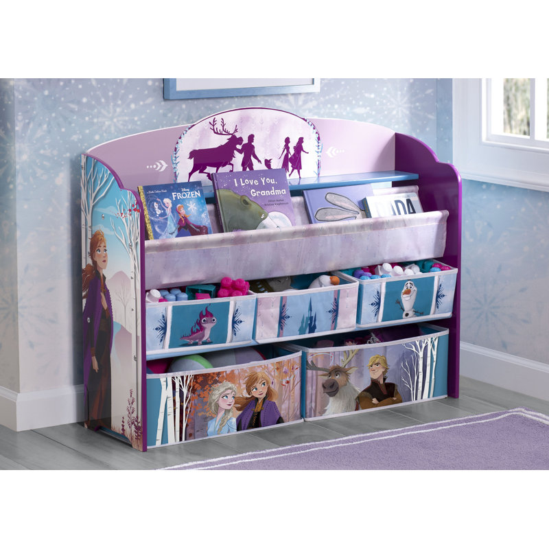 Organisateur de livres et de jouets Disney Frozen II par Delta Children