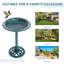 Kugler Polypropylene Pedestal Birdbath