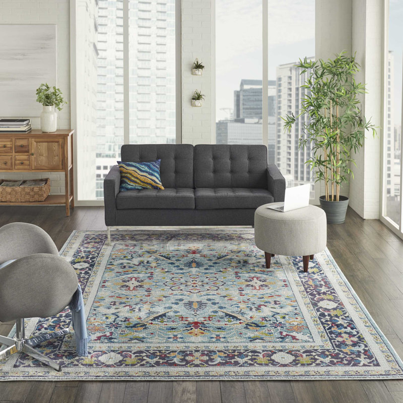 Lowndes Oriental Indoor Rug, Rectangle 5'3" x 7'6"