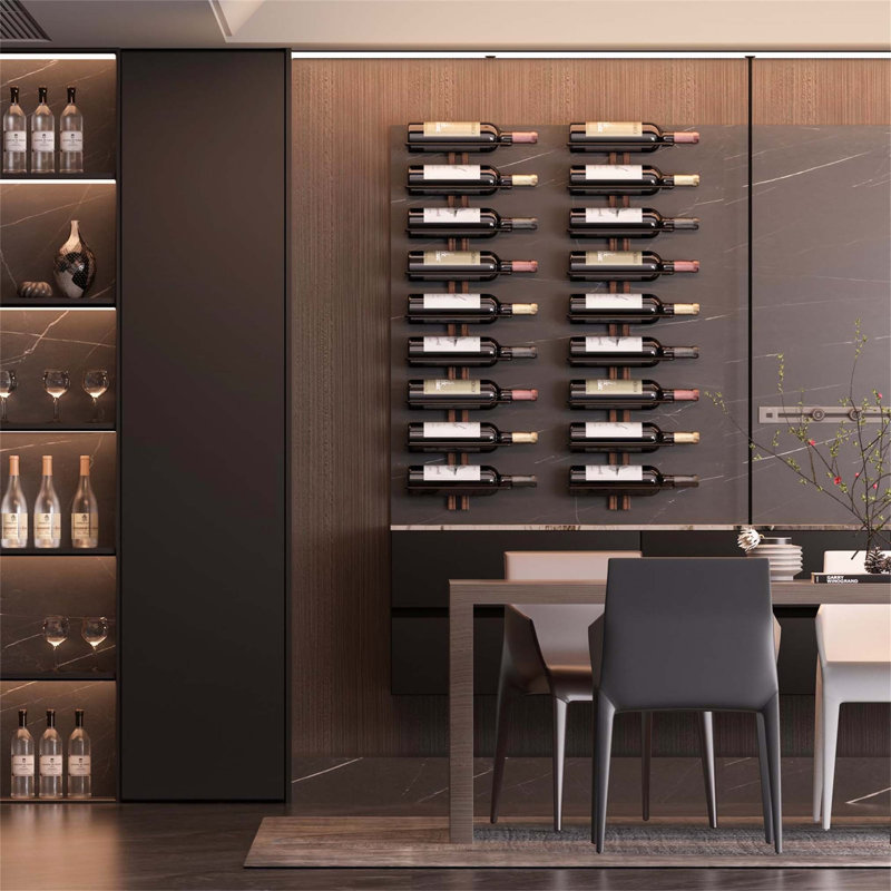 Dathon Wine Bottle Rack Brown
