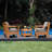 Chaney Teak Patio Chair with Sunbrella® Cushions-2038710525