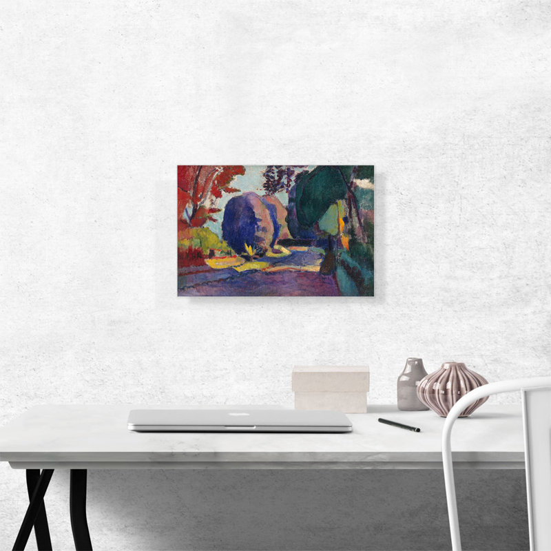 "Jardin du Luxembourg" par Henri Matisse, reproduction d'art sur toile tendue, H 12 po x l 18 po x P 0,75 po