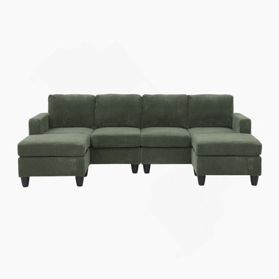 Modular Sectional Sofa With Ottoman