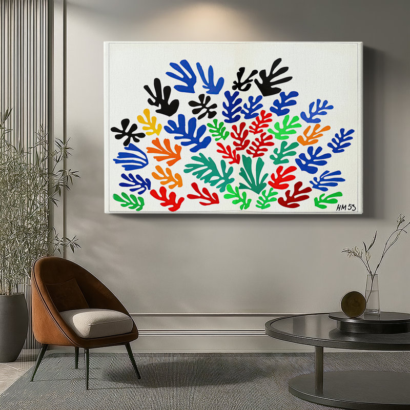 Henri Matisse "La Gerbe (La Gerbe)" - Art mural de qualité musée, 24 x 36