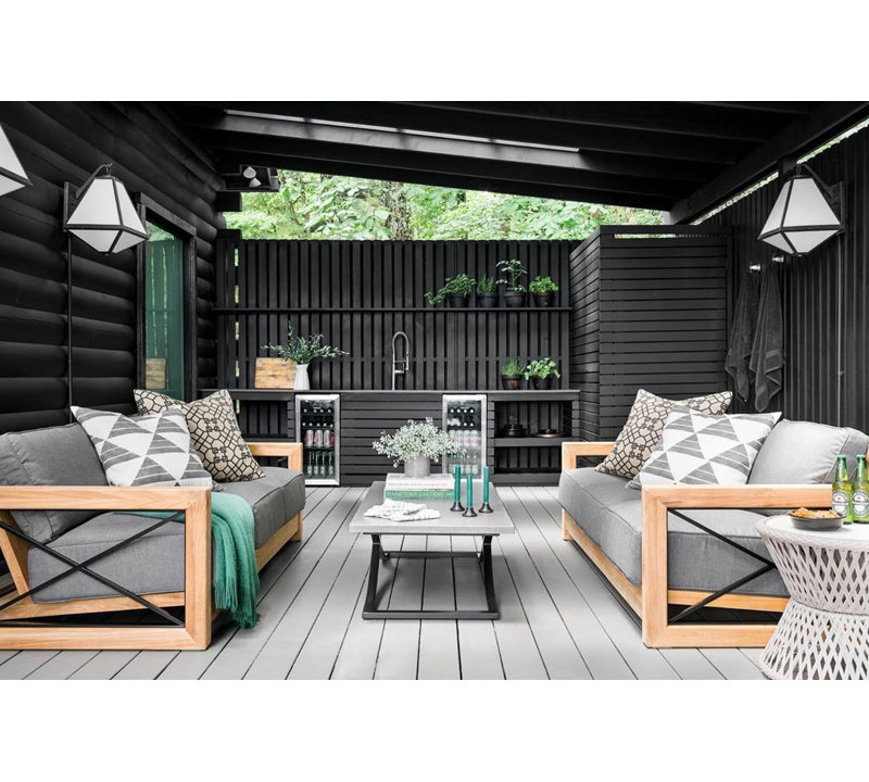 Glacier 3-Light Outdoor Wall Lantern