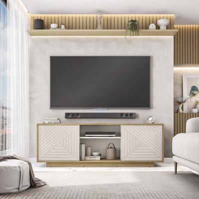 Wade Logan® Modern TV Stand for TV’s Up to 70”