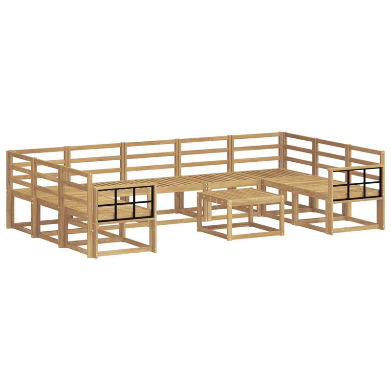 Outdoor Sofa Set 10 pcs