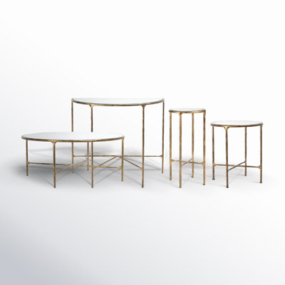 Ensemble de tables basses 4 pièces Evelynn