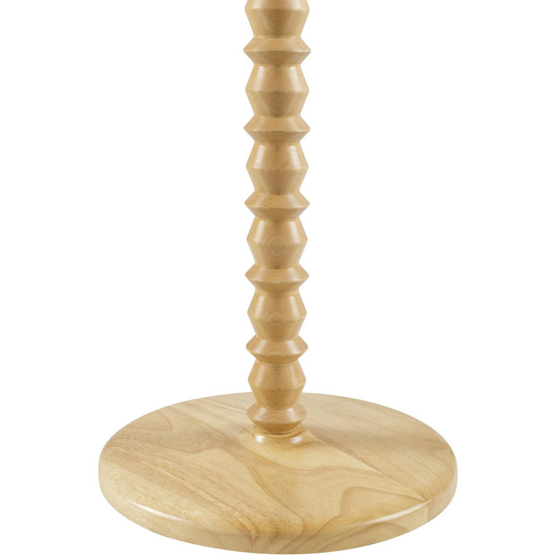 Darienzo Accent Floor Lamp, Light Brown
