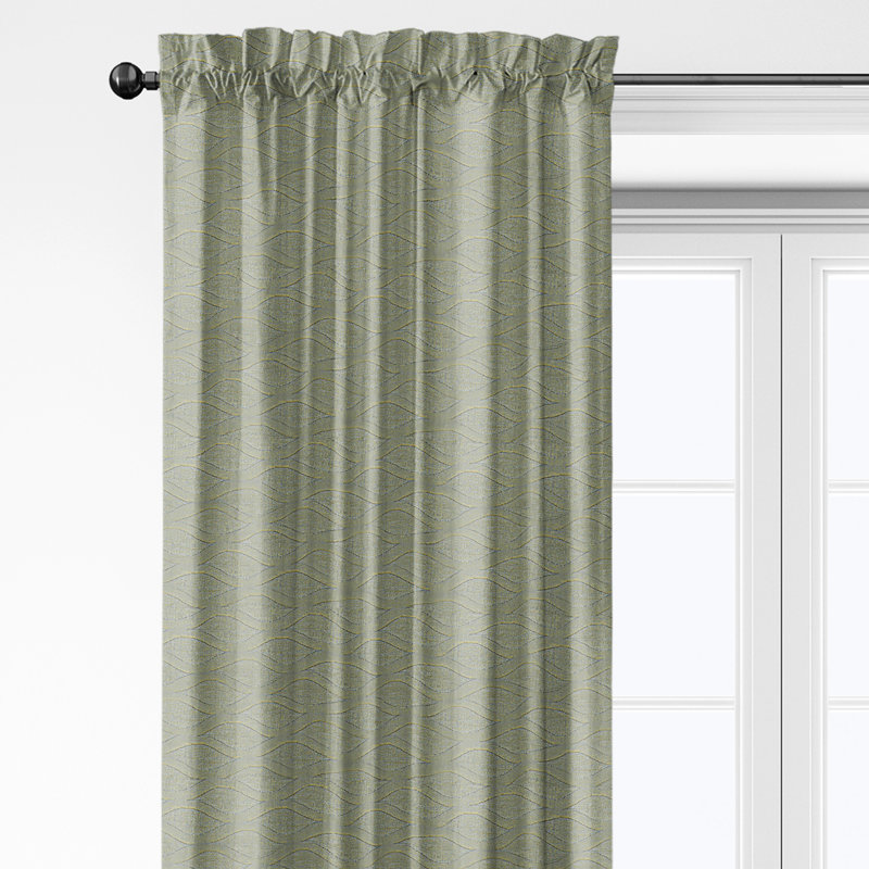 Paire de rideaux Noa Meadow Pole Top (l 50 po x L 108 po), L 50 po x L 108 po