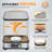 VIVOHOME 400 Watt Food Dehydrator-91075580