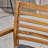 Tinnin 6-Person Acacia Wood Oval Outdoor Dining Set with Cushions -1329997218