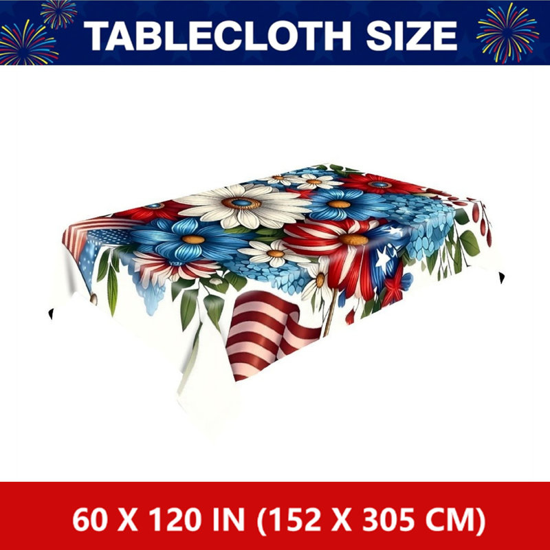 Nappe Patriotic Floral